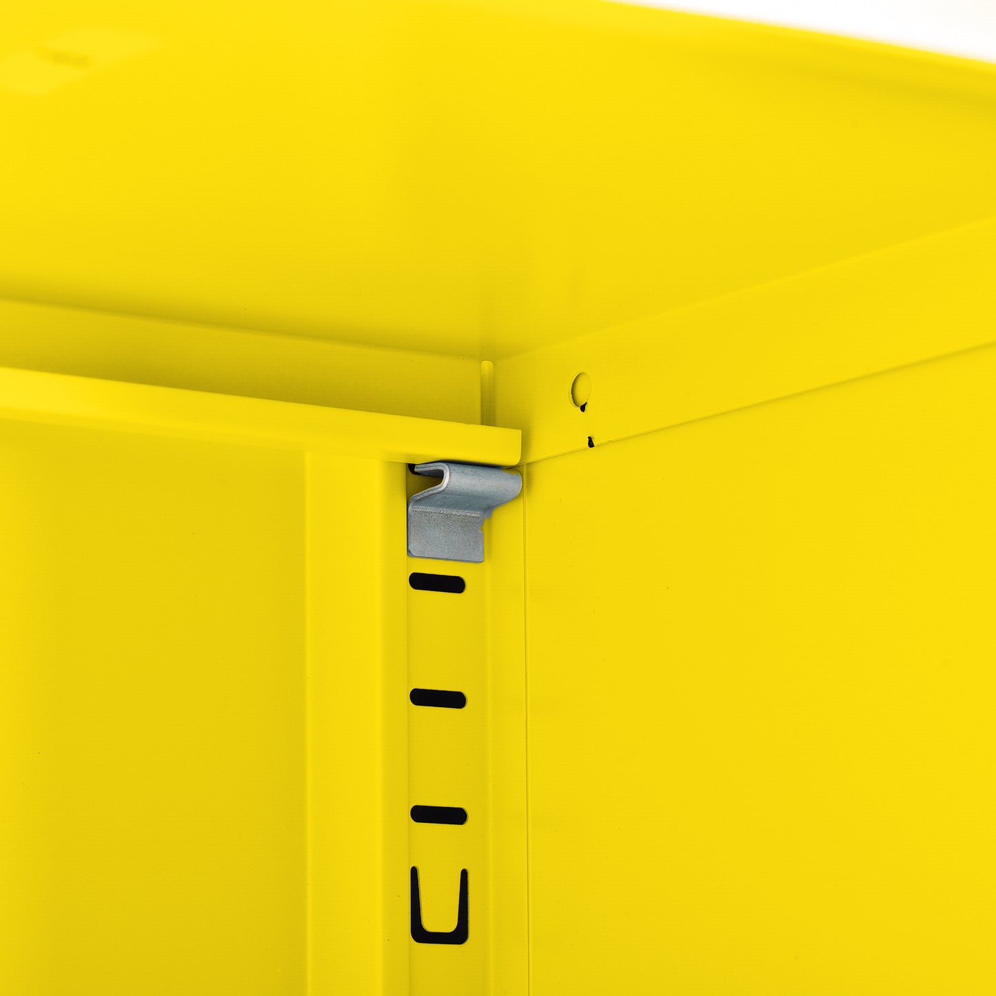 Aviva 71-inch Yellow Two Door Metal Cabinet