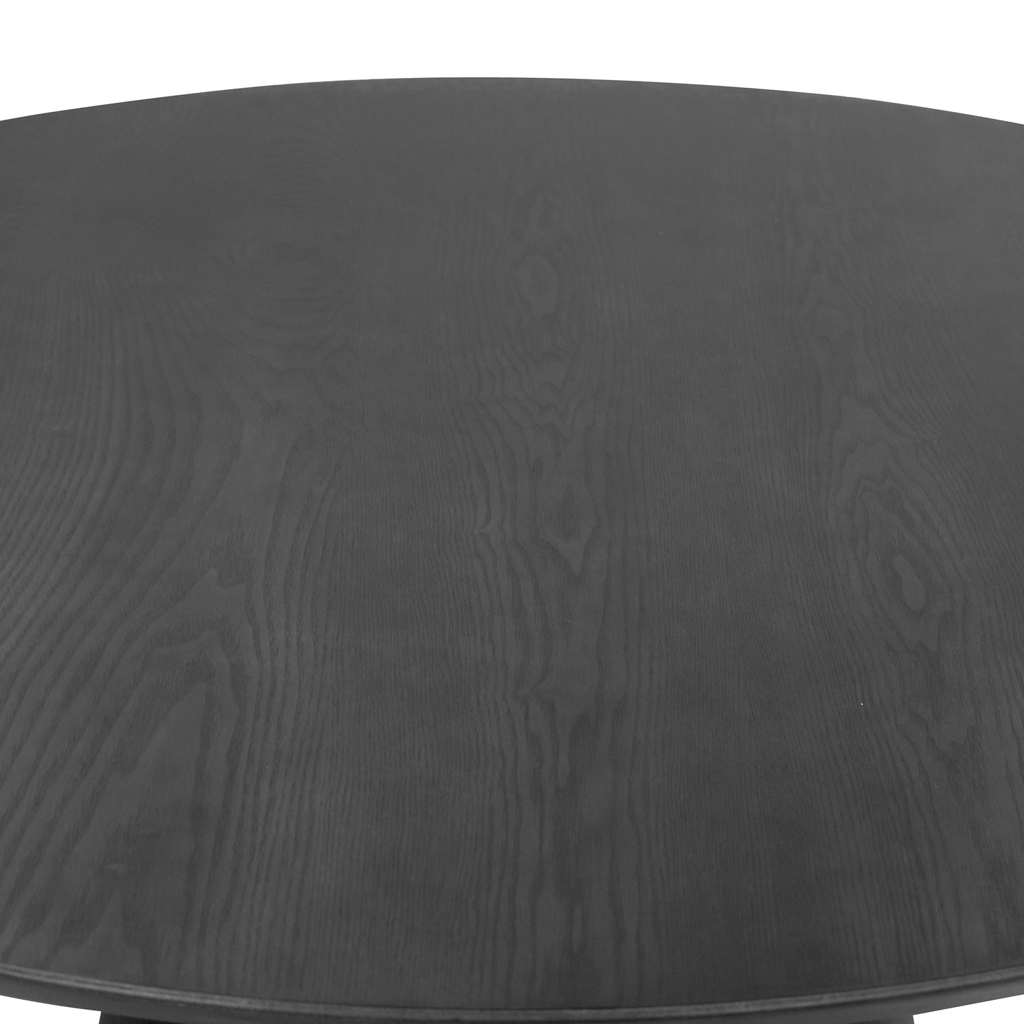 Blake Black Wash Round Wood Dining Table