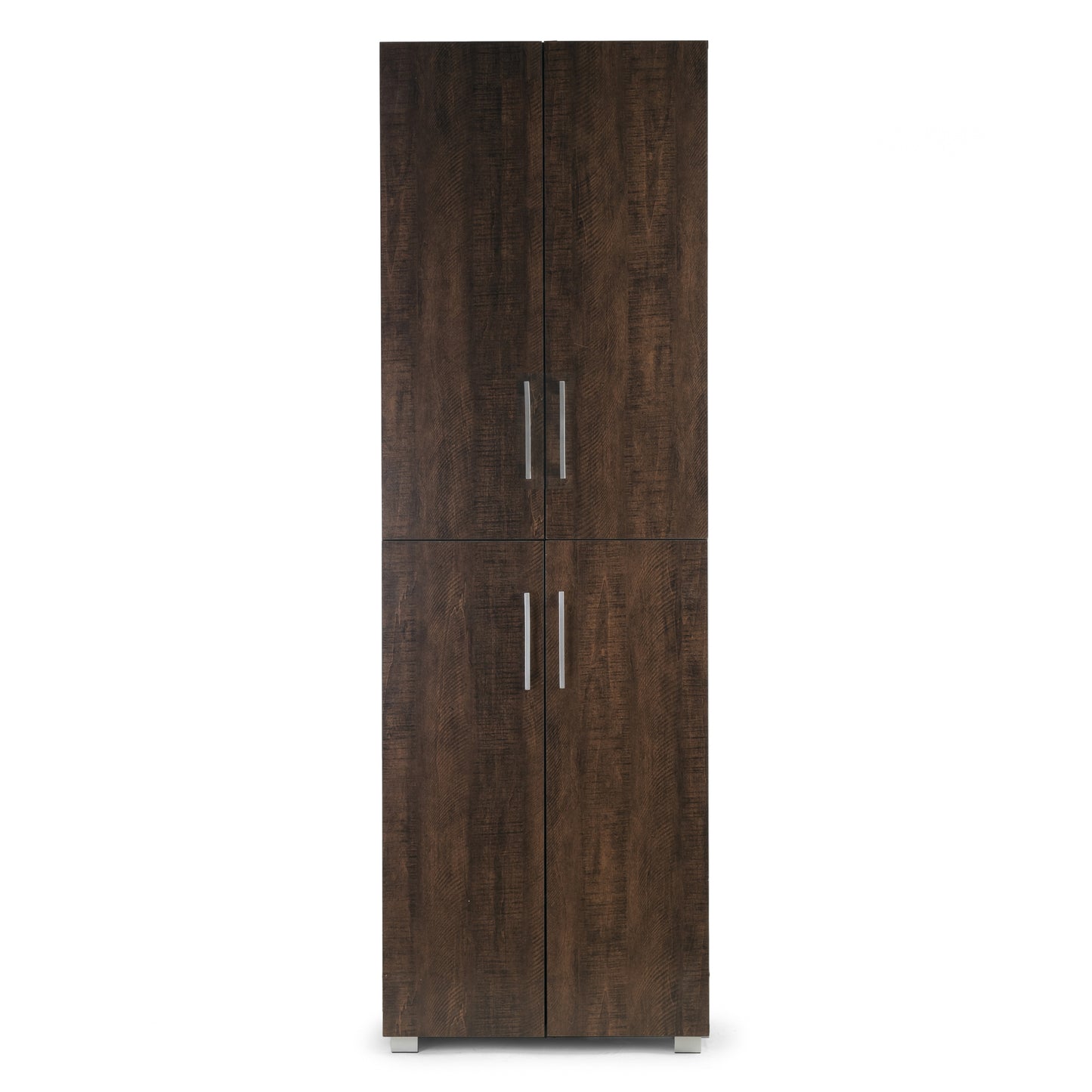 Anthea Dark Brown Four-door Shoe Cabinet