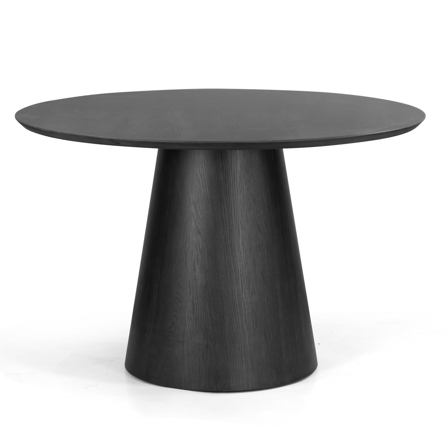 Blake Black Wash Round Wood Dining Table