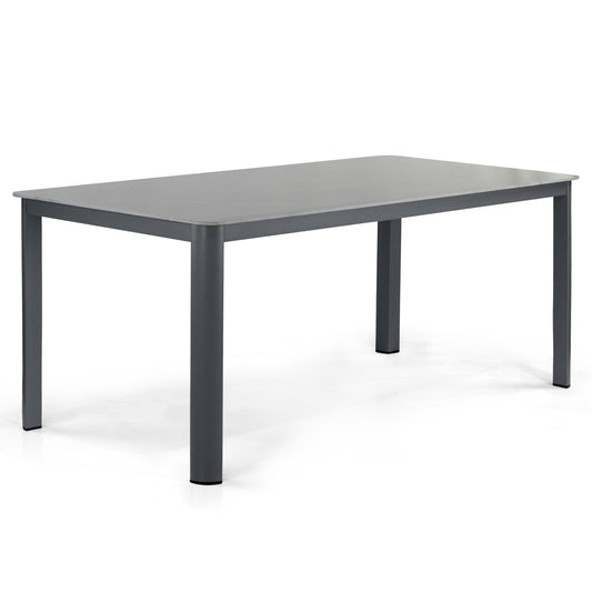 Bia Grey Outdoor Dining Table with Stone Top