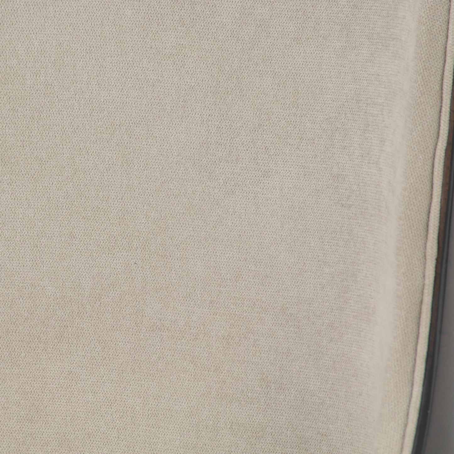 Set of 2 Esmy Beige Fabric Chair with Dark Brown Bentwood Back and Solid Wood Legs