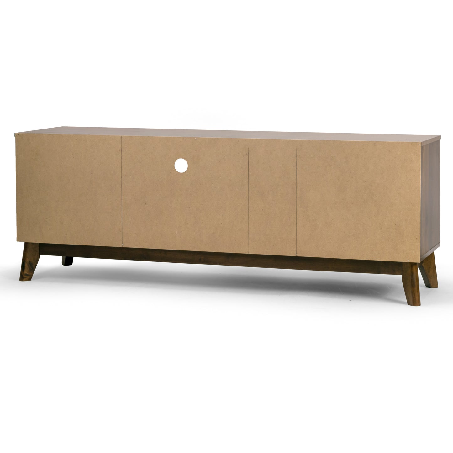Anshu TV Stand with Two Cabinets and Open Shelves